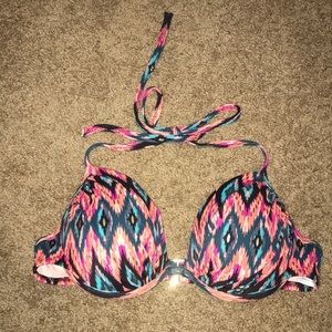 colorful bikini top